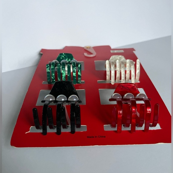 NWT ♥️ Piper K 4pc Hair Claw Clips - Picture 7 of 9